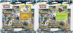 Pokemon Sun & Moon SM8 Lost Thunder 3-Booster Blister Packs: Set of 2